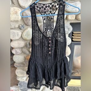 Lacy tank top